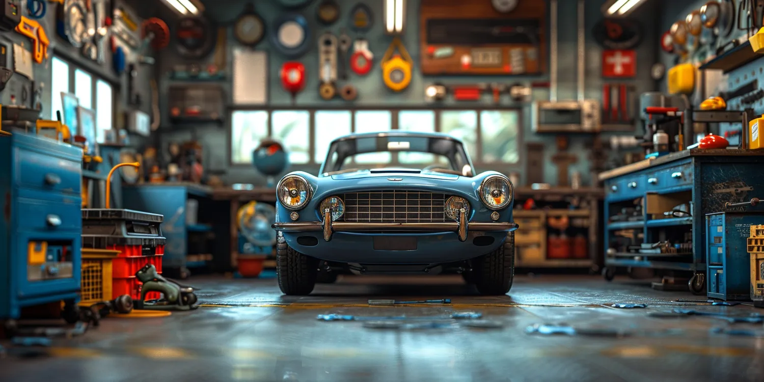 Reklama warsztatu samochodowego 