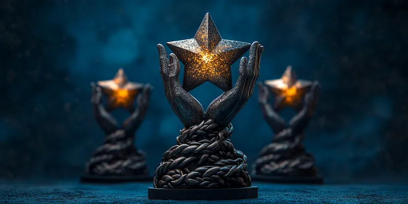 Statuetka podziękowanie za współpracę